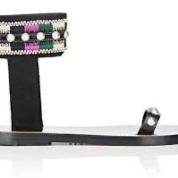 Isabel Marant Leather Sandał - Excellent Condition LIKE NEW Size 7.5 Stud Sandal - Picture 2 of 7